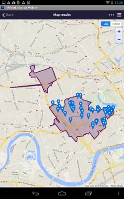 PrimeLocation Mobile android App screenshot 1