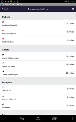 PrimeLocation Mobile android App screenshot 3